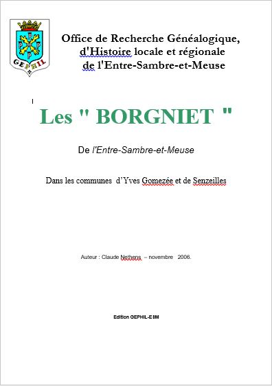 les borgniets yves gomezée et Senzeille