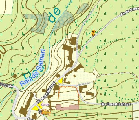 Borne Potale Notre Dame duBon secour  Samart